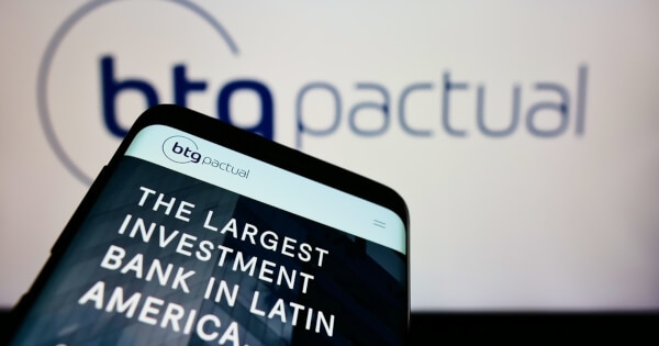 Banco BTG Pactual S.A. (BTG Pactual) Opens Crypto Trading Services to Customers