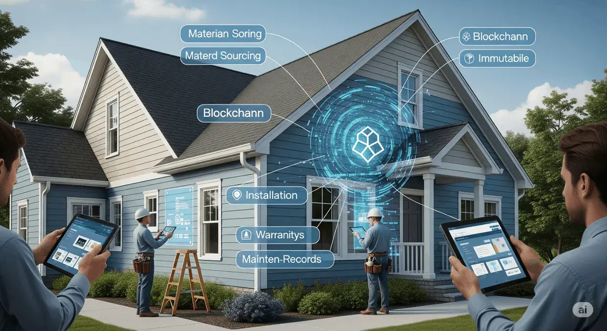 Using Blockchain Technology in Siding Installation: AG Exteriors Matter Inc. Leads the Way in Barrie