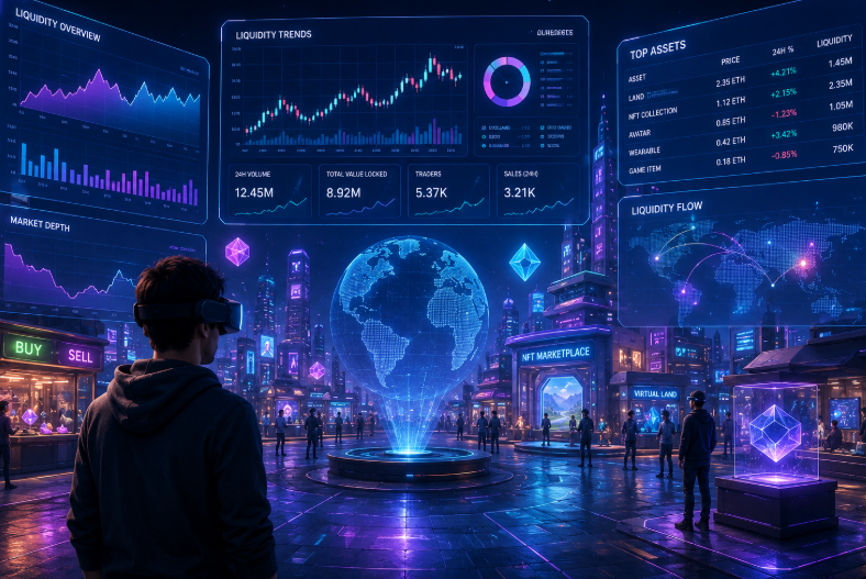 Metaverse Market Liquidity and Digital Asset Trends